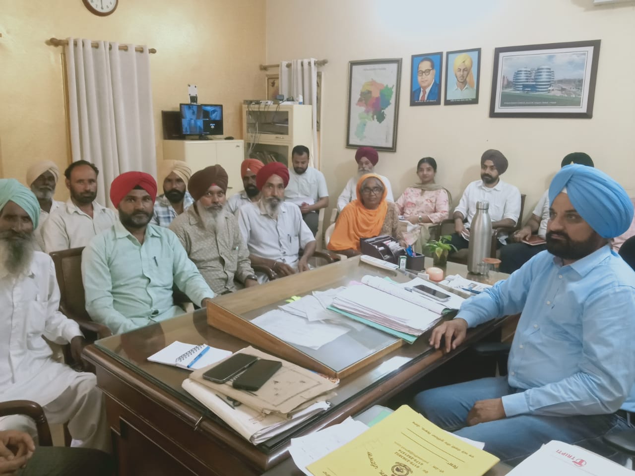 ਜਿਲਾ ਵਣ ਮੰਡਲ ਅਫਸਰ ਪਟਿਆਲਾ ਨਾਲ ਕੀਤੀ ਜੱਥੇਬੰਦੀ ਨੇ ਮੀਟਿੰਗ — ਲੂੰਬਾ, ਮੰਡੋਲੀ,
